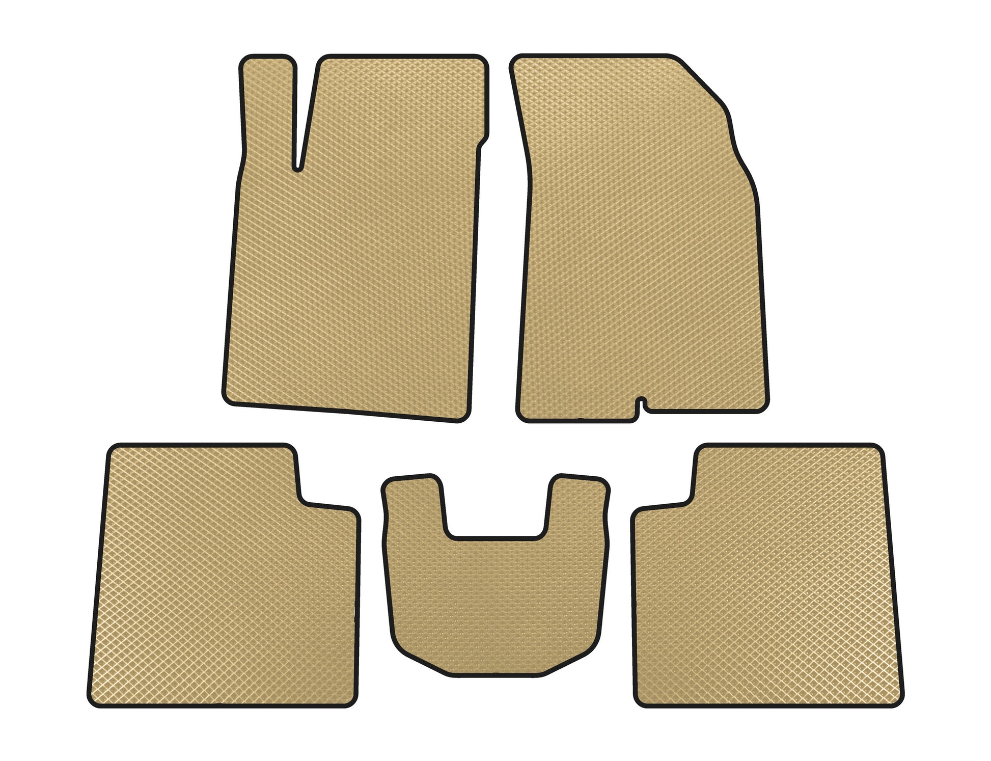 EVA Floor Mats (Beige) for Kia Opirus 2003-2010 - image 1