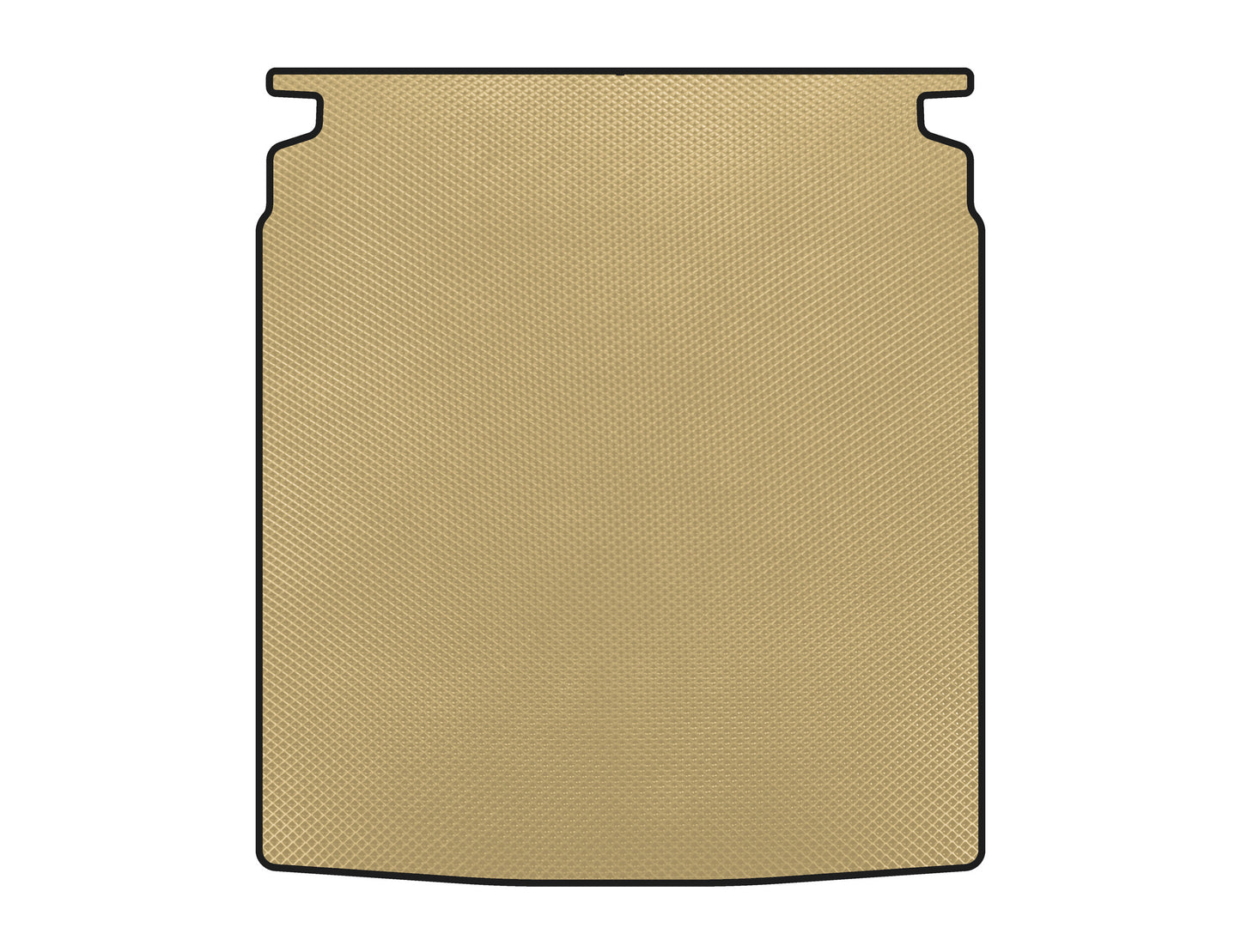 Trunk Mat (Europe, SD, Beige) for Volkswagen Passat B7 2012-2015 - image 1