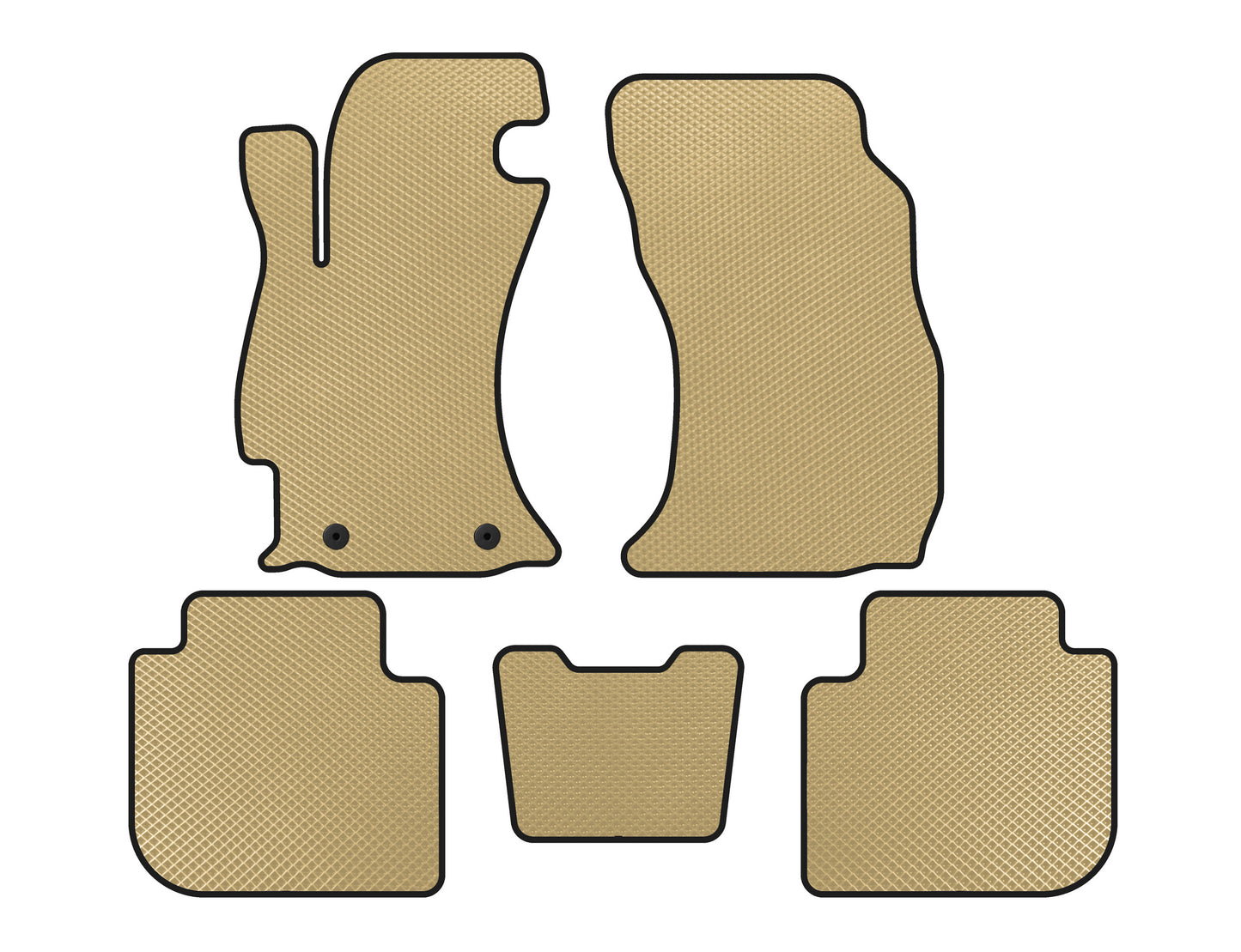 EVA Floor Mats (2013-2017, Beige) for Subaru Forester 2013-2018 - image 1