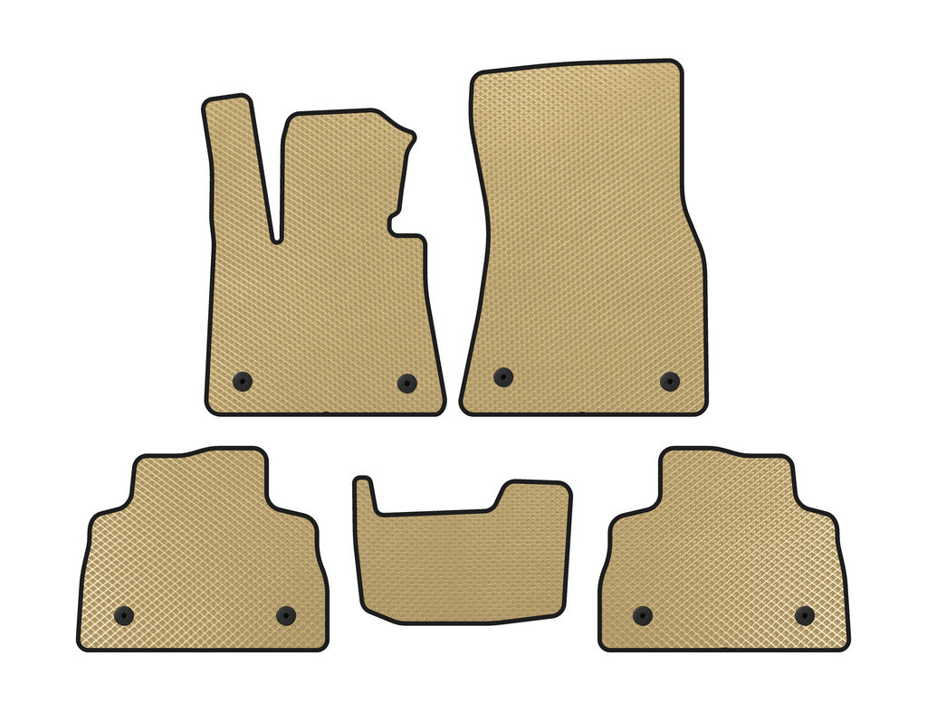 EVA Floor Mats (Beige) for BMW X6 G06 2019–2027 - image 1