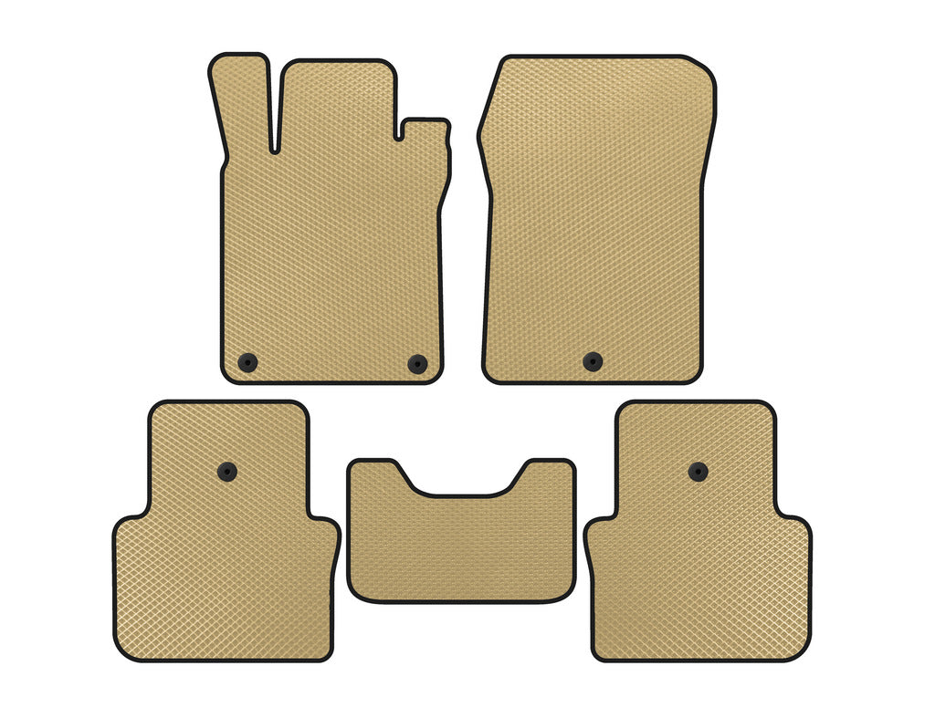 EVA Floor Mats (SD, Beige) for Acura TLX 2014-2020 - image 1