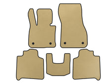 EVA floor mats (For F46, 2 rows, Beige) for BMW 2 series Active Tourer F45/46 2014-2021 - image 1