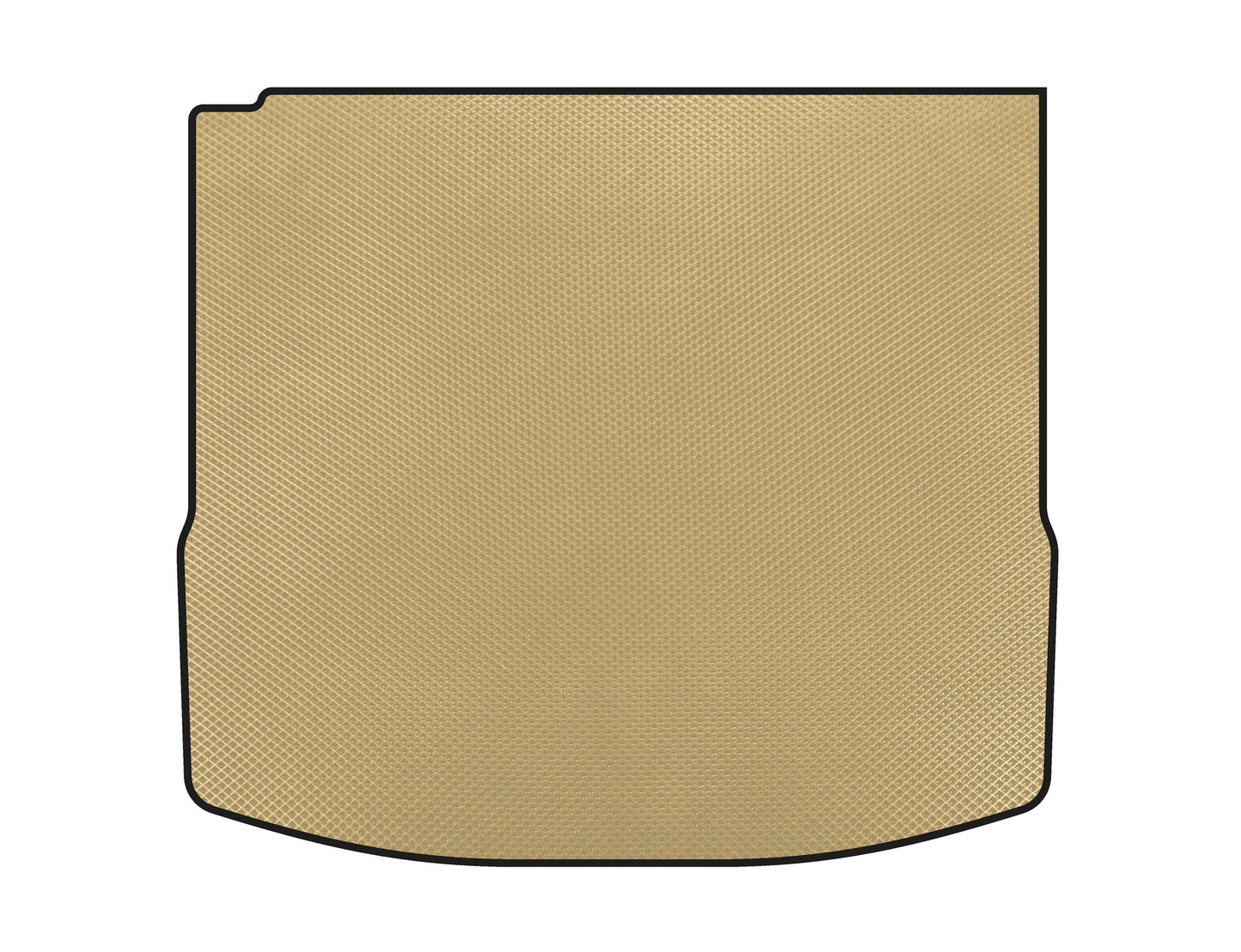 Trunk mat (SW, USA, Beige) for Ford Focus III 2011-2017 - image 1