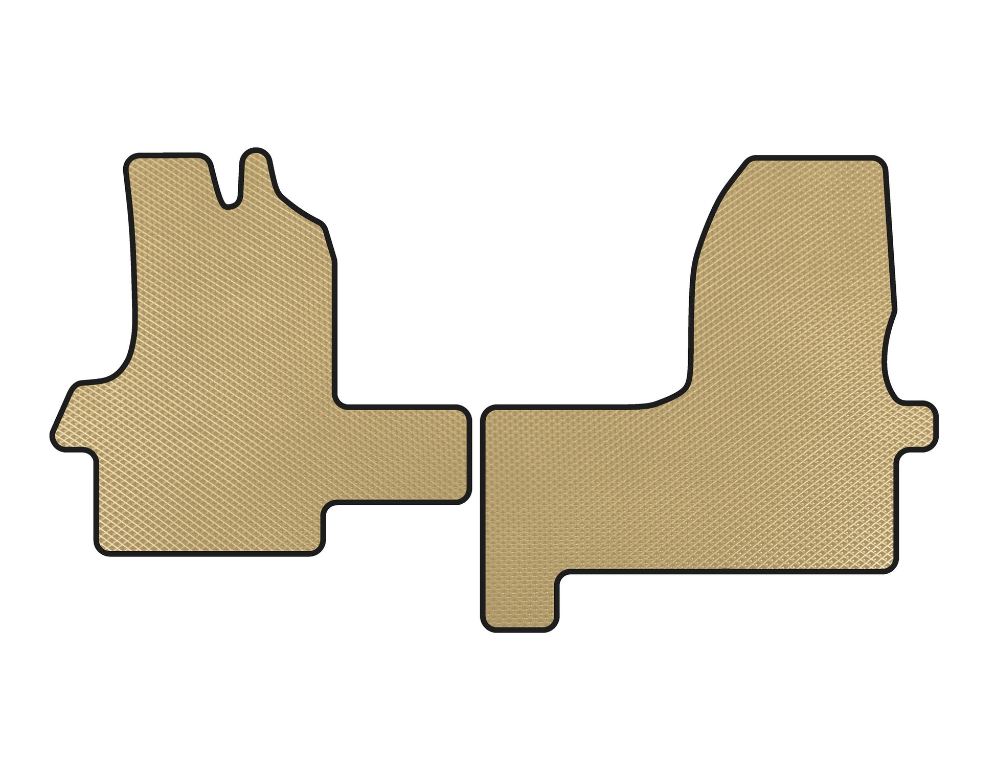 EVA Floor Mats (Beige) for Iveco Daily 1999-2006 - image 1