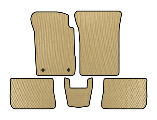EVA Floor Mats (SD, Beige) for Renault Symbol 2008-2013 - image 1