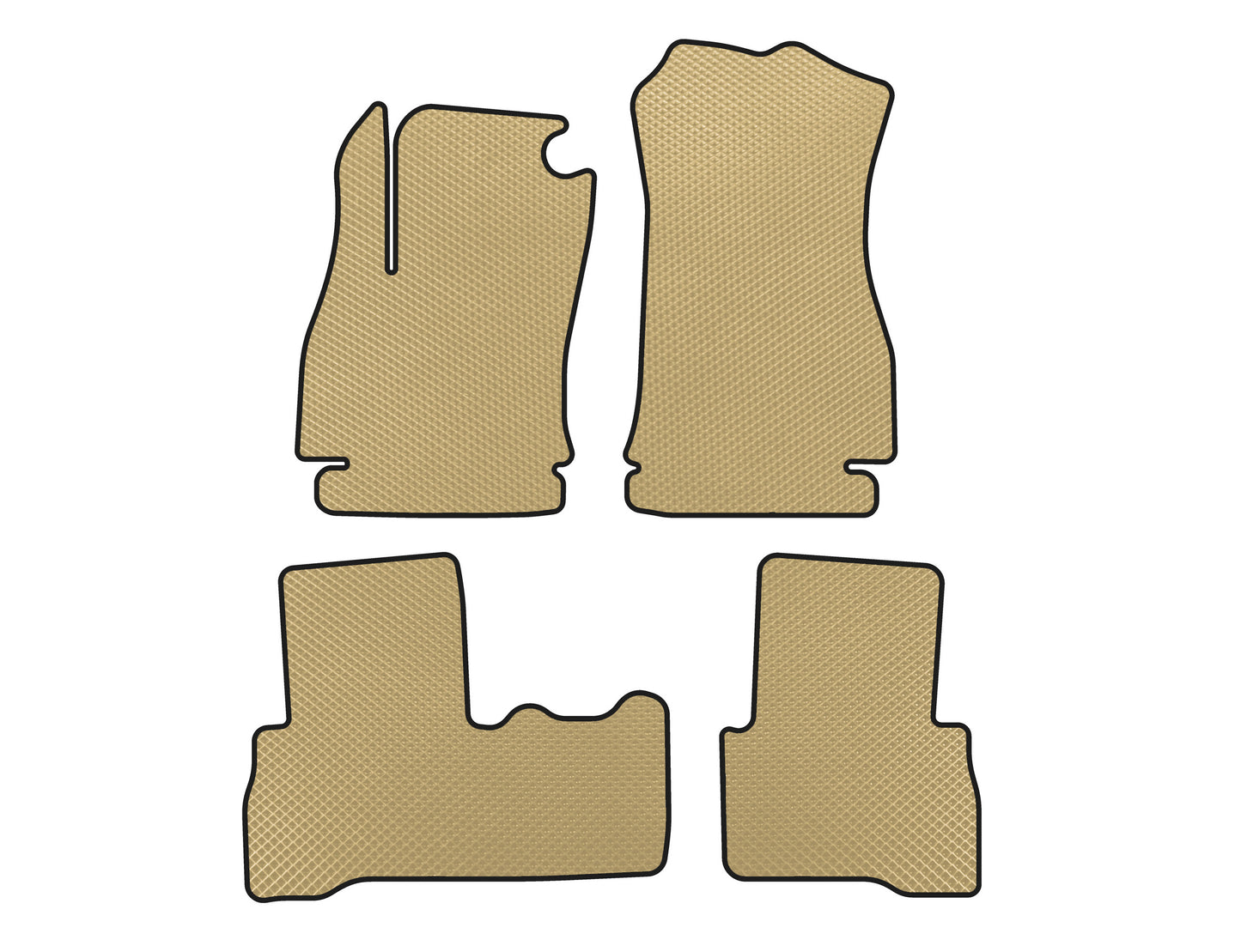 EVA Floor Mats (Beige) for Citroen Nemo 2007-2017 - image 1