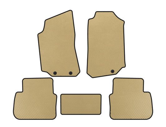 EVA Floor Mats (Beige) for Saab 9-5 1997-2010 - image 1