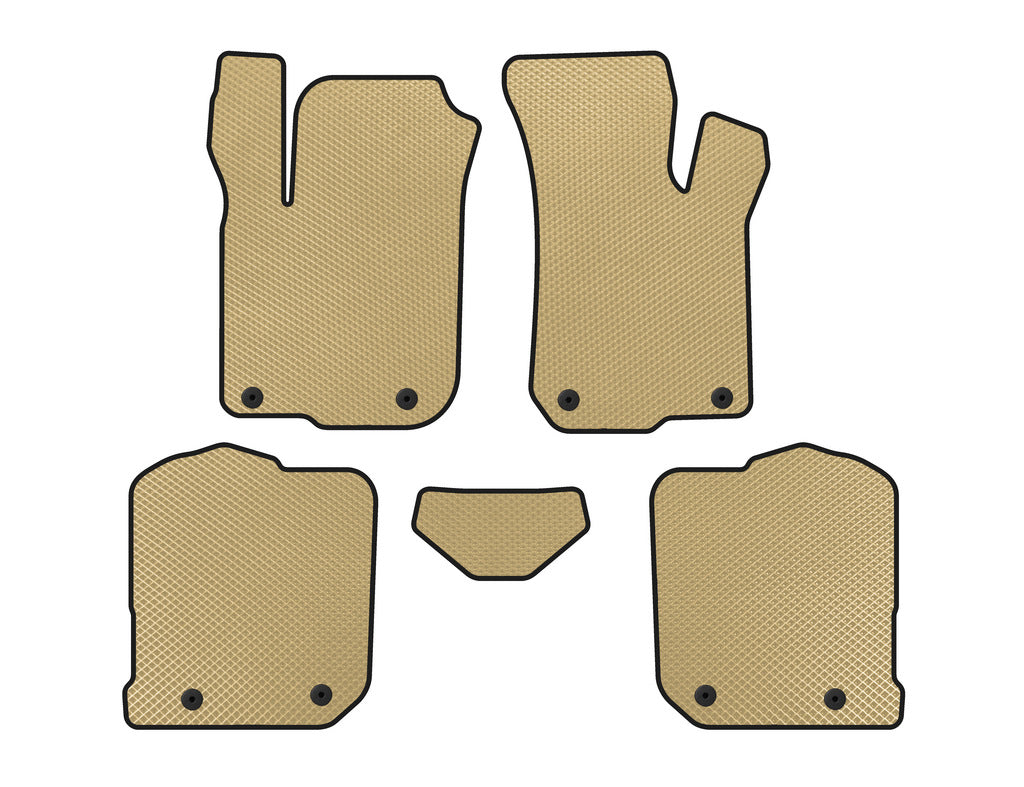 EVA Floor Mats (HB, Beige) for Audi A3 1996-2003 - image 1
