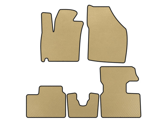 EVA Floor Mats (2016-2020, HB, Beige) for Suzuki Ignis 2016- - image 1