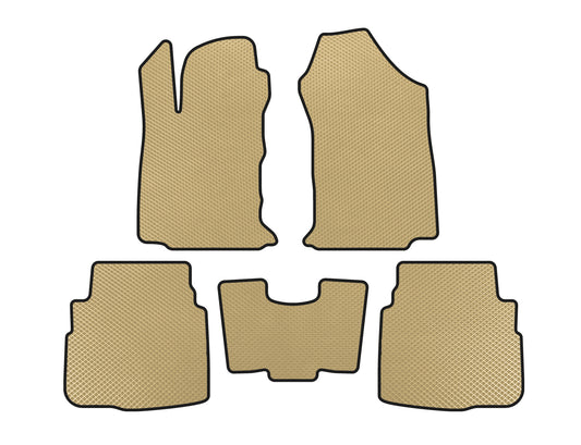 EVA Floor Mats (Beige) for Subaru Outback 2019- - image 1