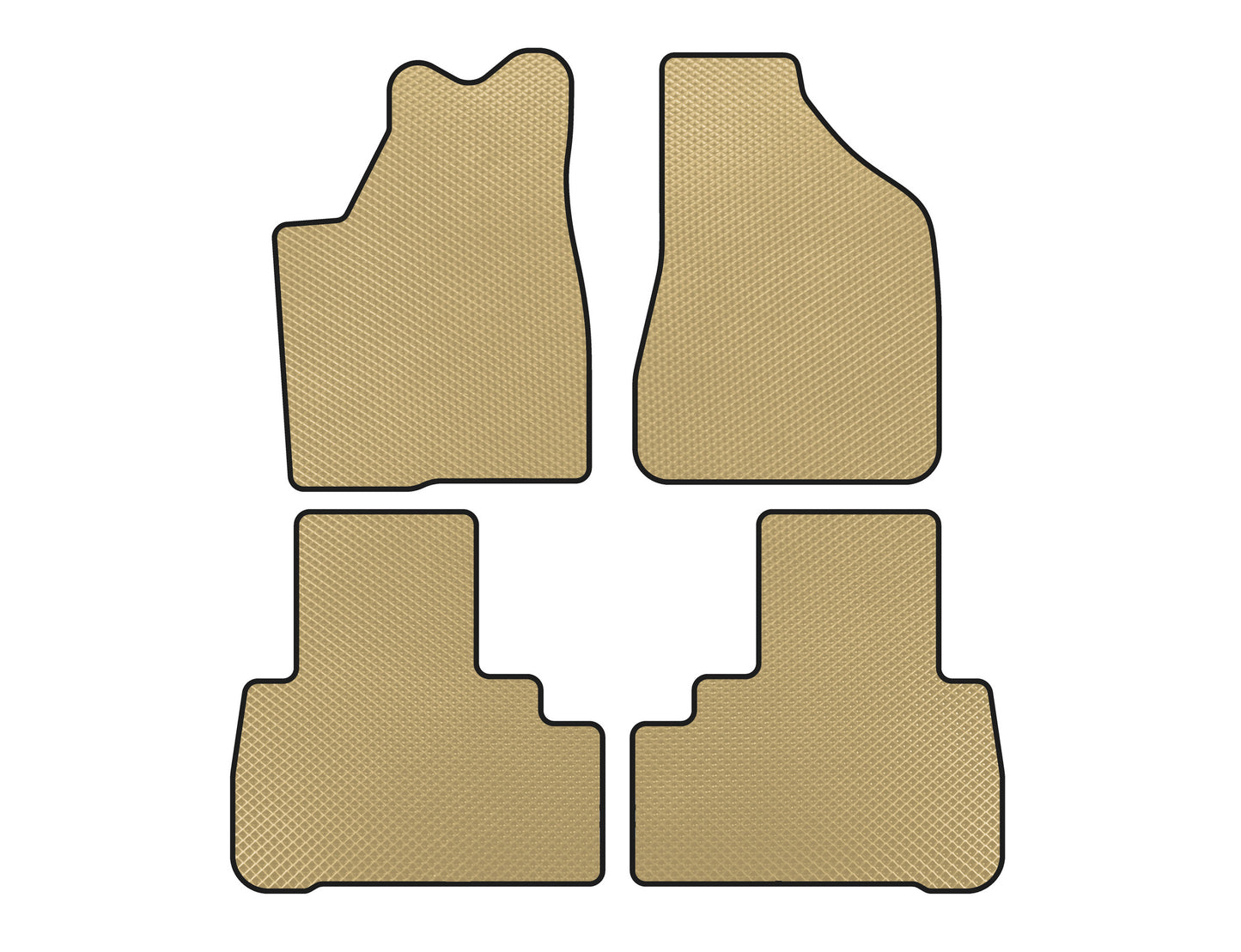 EVA Floor Mats (Beige) for Nissan Murano 2002-2008 - image 1
