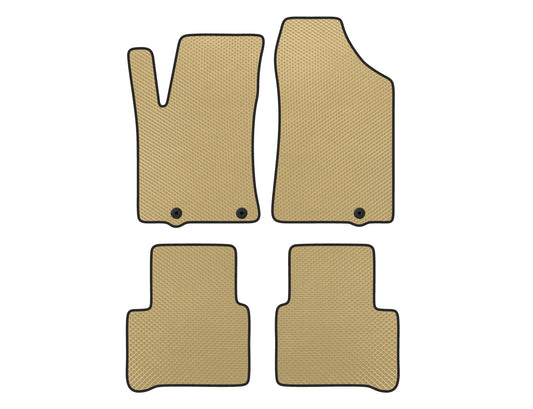 EVA Car Mats (SD, Beige) for Nissan Teana 2014- - image 1