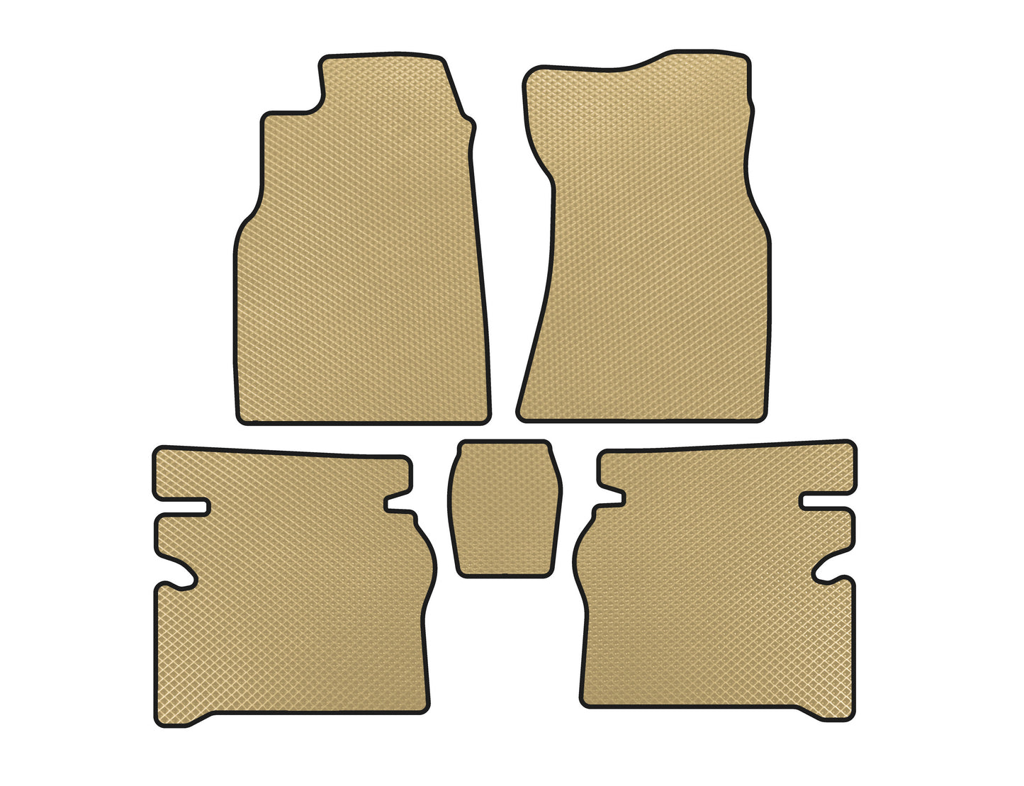 EVA Floor Mats (Beige) for GreatWall Safe 2002-2009 - image 1