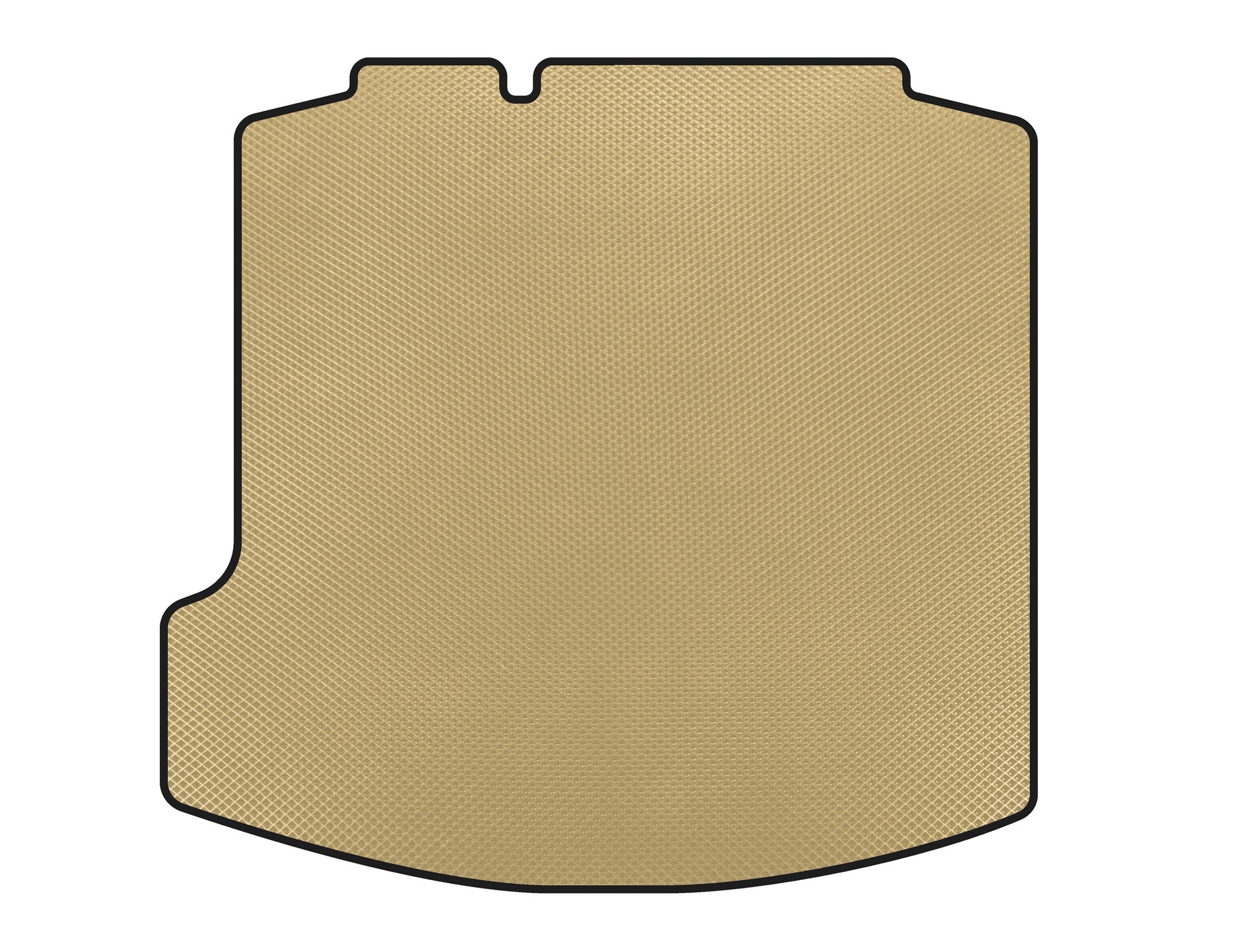 Trunk Mat EVA (SD, Beige) for Volkswagen Bora 1998-2004 - image 1