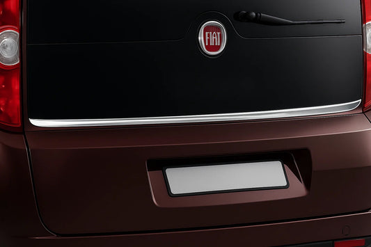 Rear window lower trim stainless steel for Fiat Doblo II 2010-2022 - image 1