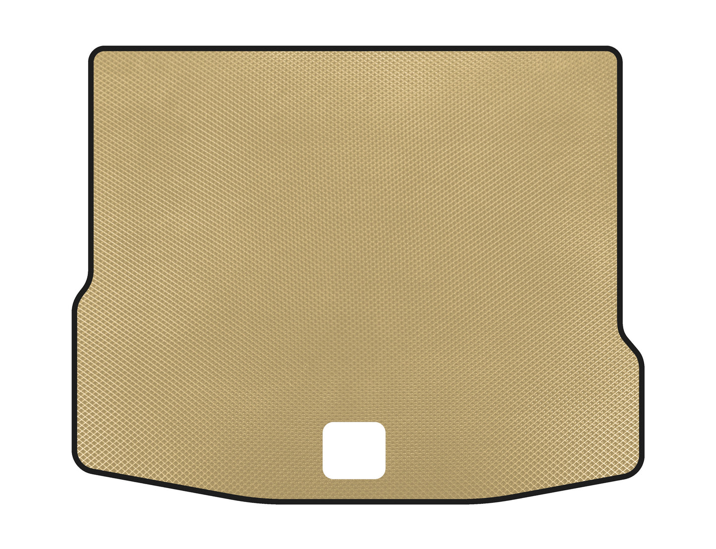 Trunk Mat V1 (USA, Beige) for Volkswagen Tiguan 2016-2023 - image 1