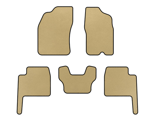 EVA Floor Mats (Beige) for Dodge Durango 2004-2009 - image 1