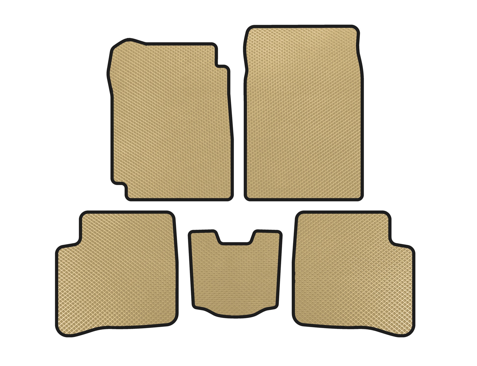 EVA Floor Mats (Beige) for FAW V-5 2009- - image 1