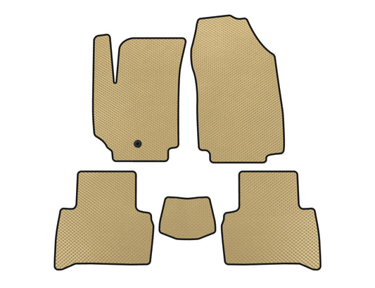 EVA Floor Mats (2007-2010, SW, Beige) for Fiat Croma 2005-2010 - image 1