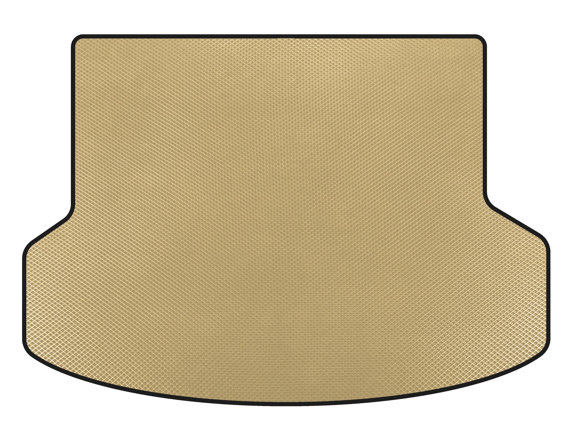 Trunk mat (Europe, Beige) for Hyundai IX-35 2010-2015 - image 1