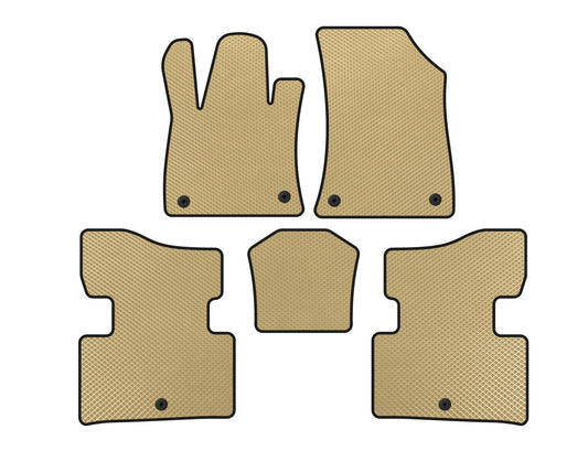 EVA Floor Mats (Beige) for Infiniti QX50 2018- - image 1