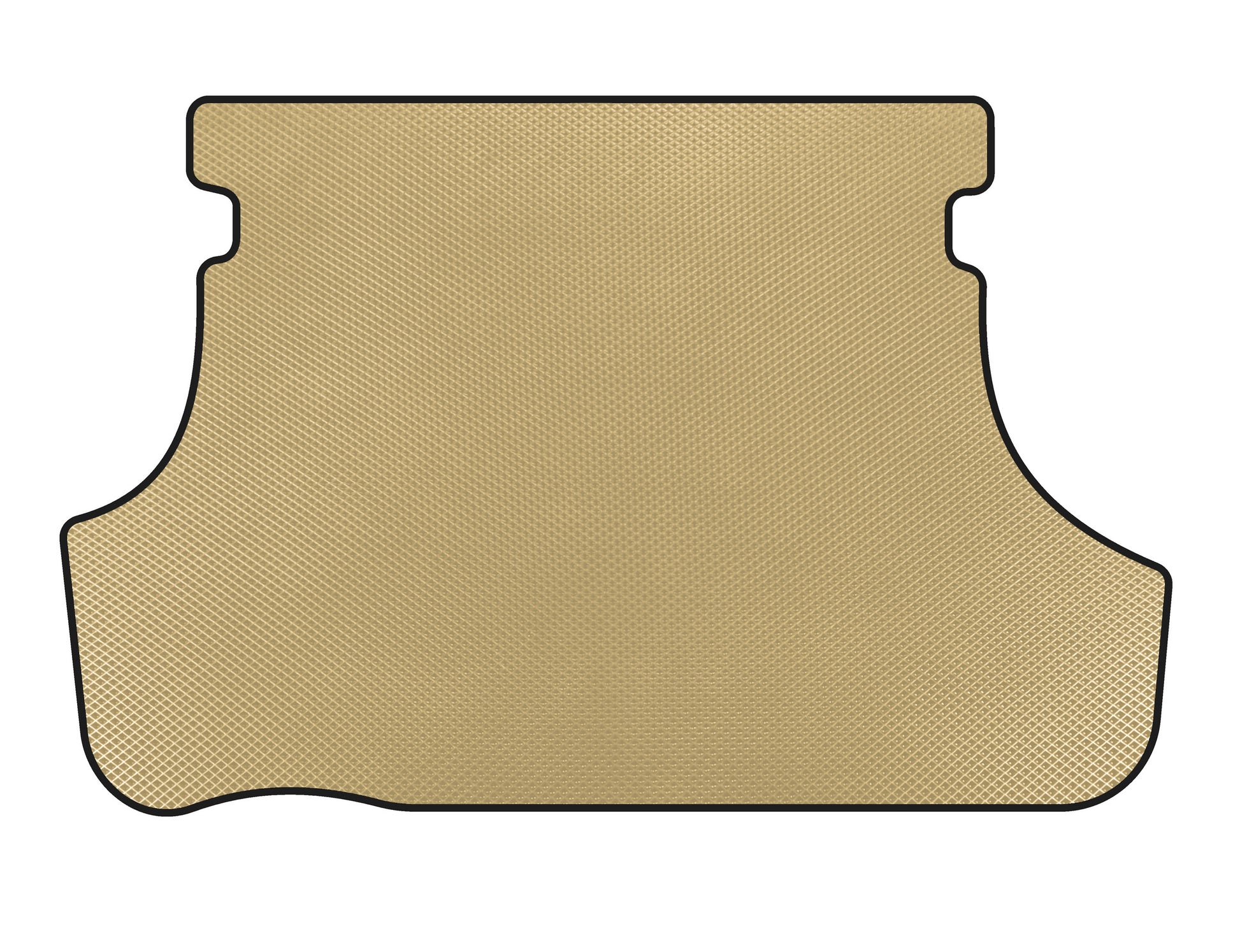 Trunk Mat EVA (SD, USA, Beige) for Toyota Yaris 2006-2011 - image 1