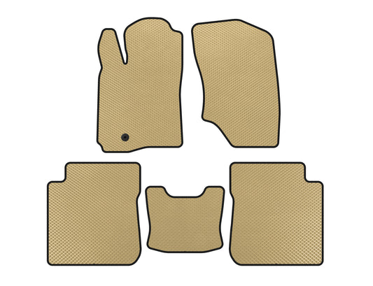 EVA mats (Beige) for Mitsubishi Outlander 2001-2006 - image 1