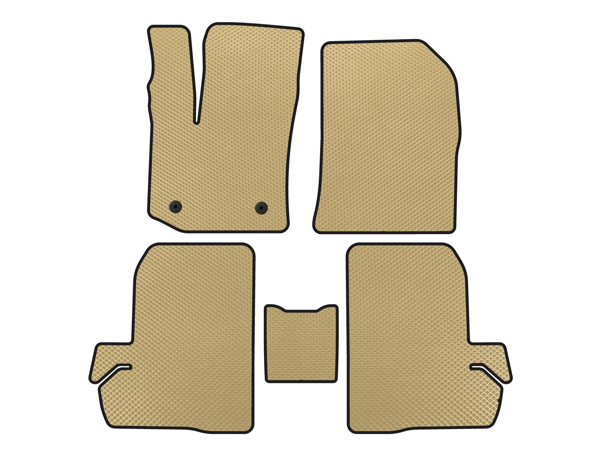 EVA Floor Mats (Beige) for Renault Dokker 2013-2022 - image 1