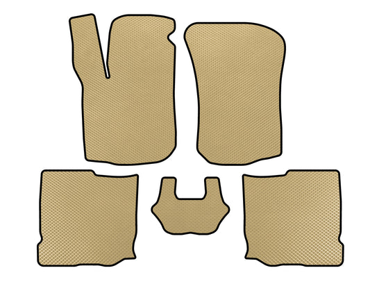 EVA Floor Mats (HB, 5-Door, Beige) for Seat Leon 1999-2005 - image 1