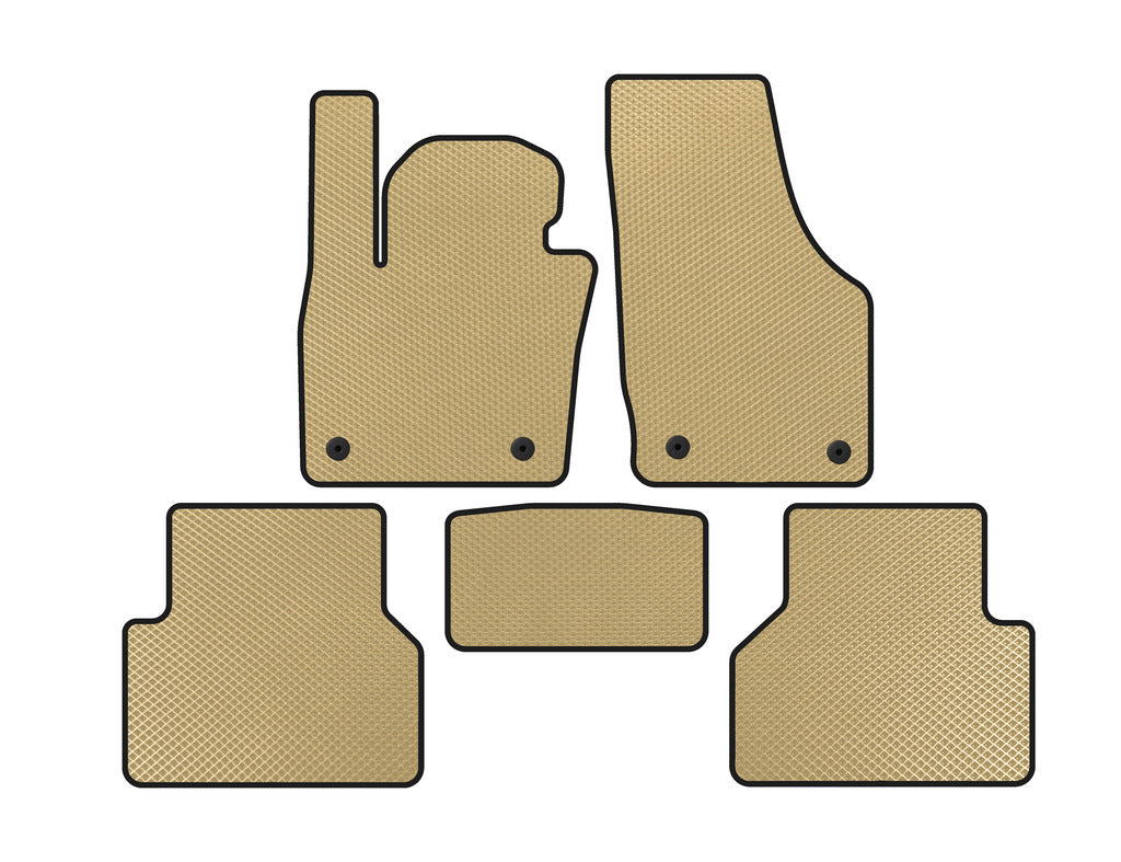 EVA Floor Mats (Beige) for Audi Q3 2011-2019 - image 1