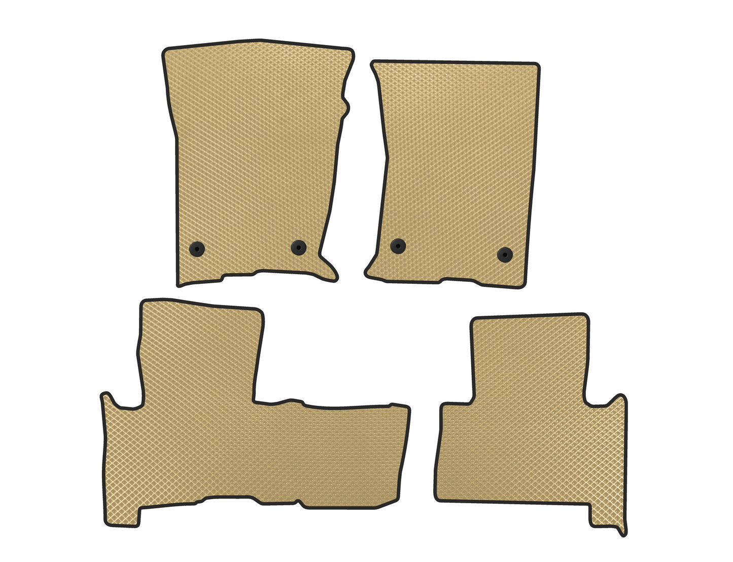 EVA Floor Mats (Beige) for Great Wall Haval H9 2017- - image 1