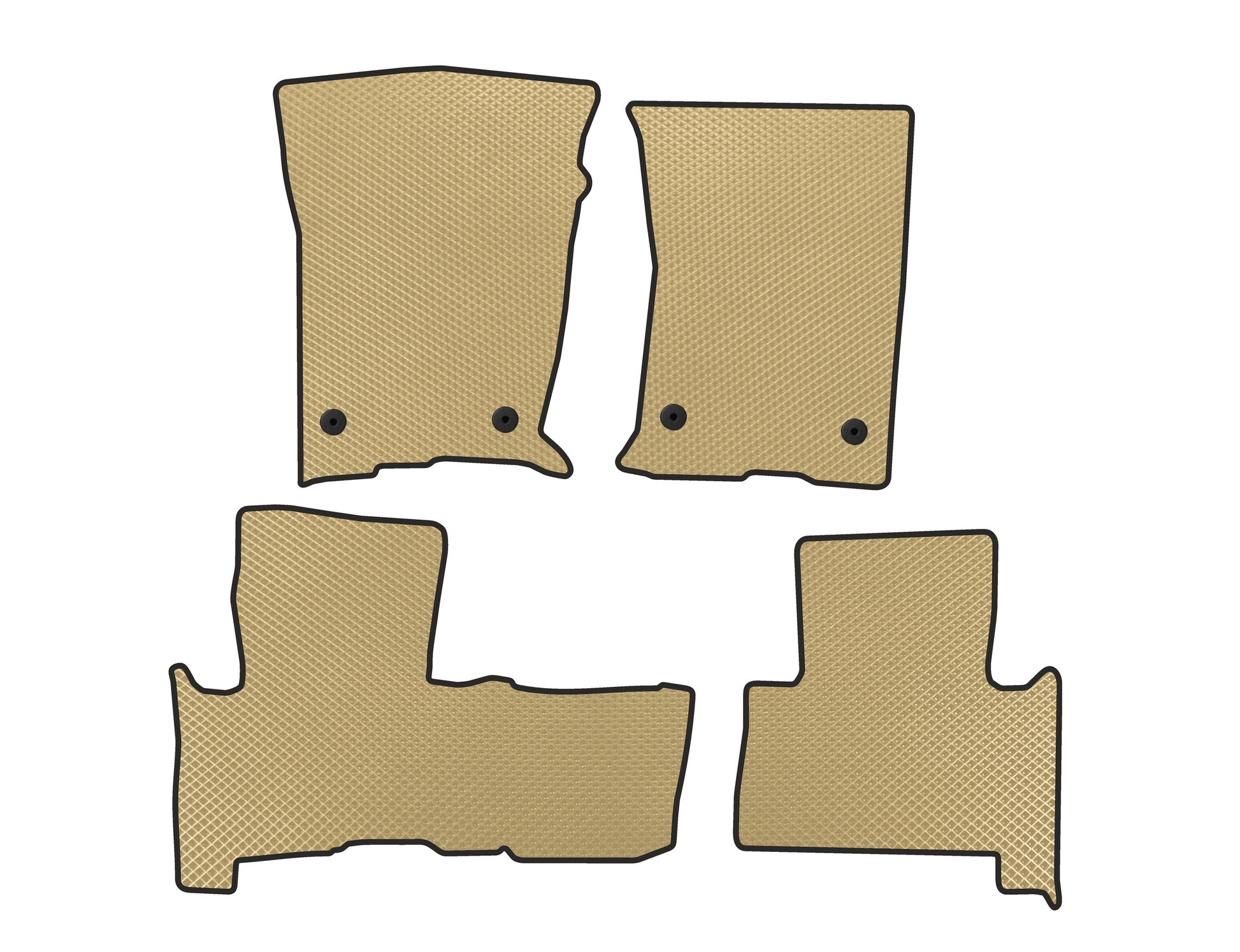 EVA Floor Mats (Beige) for Great Wall Haval H9 2017- - image 1