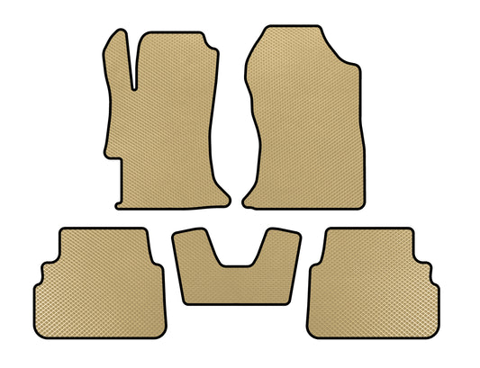 EVA Floor Mats V1 (Beige) for Subaru XV 2017-2023 - image 1