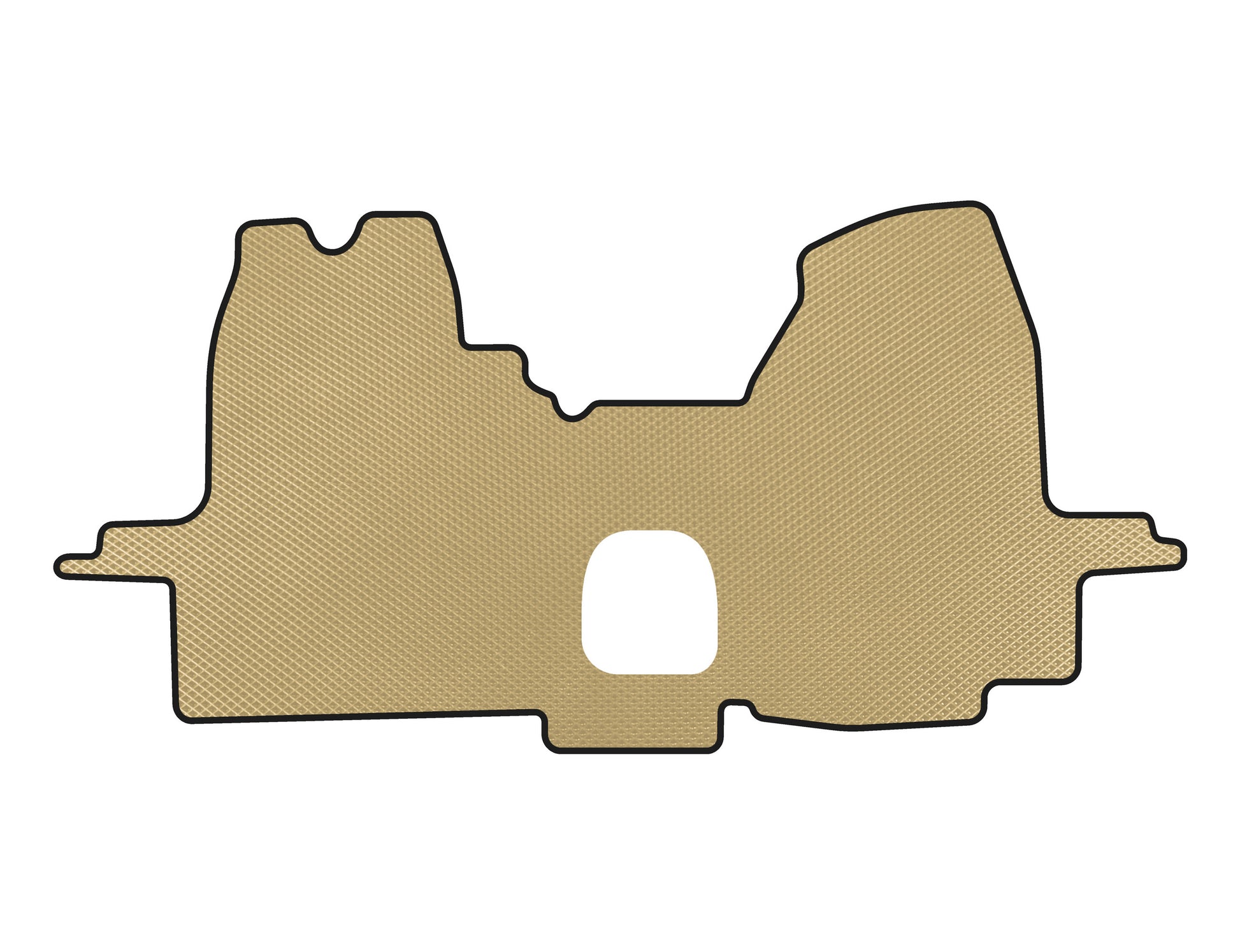 EVA floor mats (2000-2006, Beige) for Ford Transit 2000-2014 - image 1