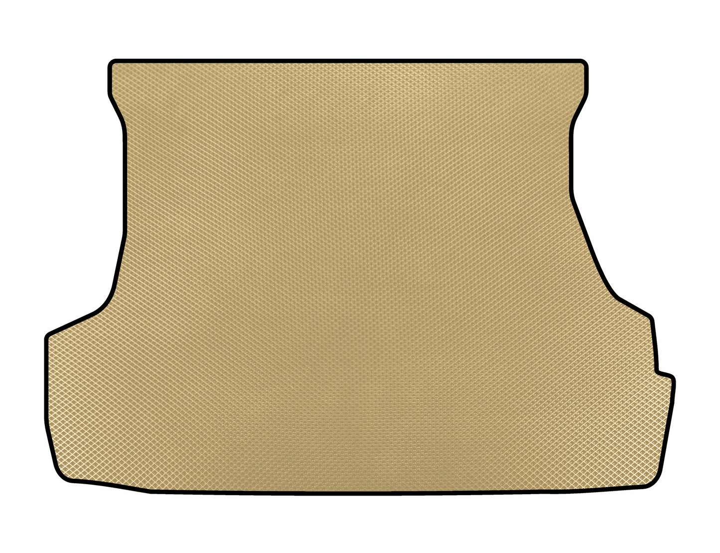 Trunk mat (HB, 5-door, Beige) for Mazda 323 - image 1