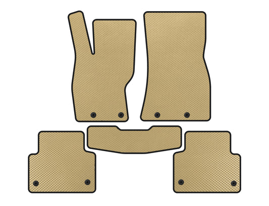 EVA floor mats (2011-2016, SD, Beige) for Jaguar XF 2009-2016 - image 1