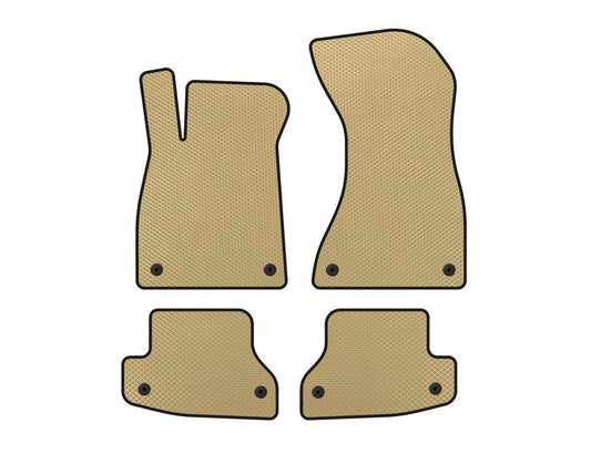 EVA Floor Mats (Coupe, Beige) for Audi A5 2016-2025 - image 1