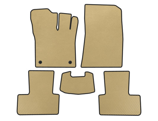 EVA Floor Mats (Beige) for Renault Captur 2019- - image 1