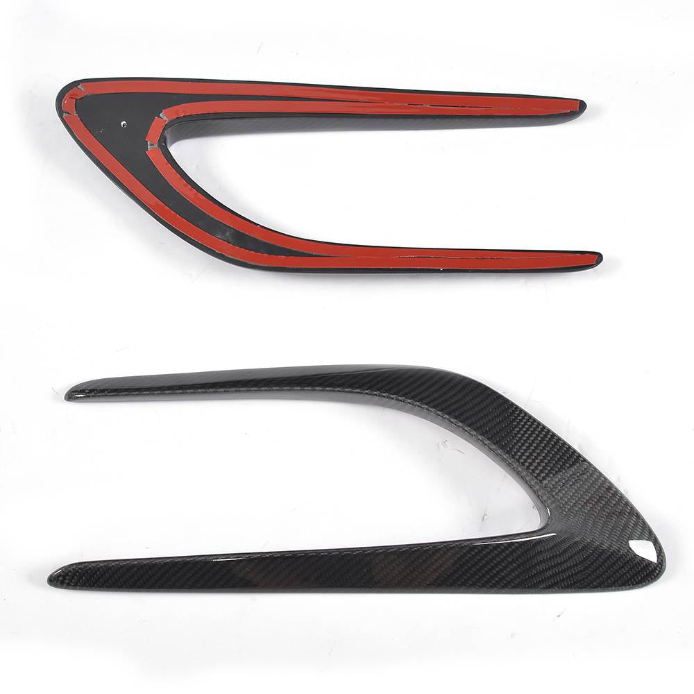 Covers on the front fenders (for coupe/cabriolet C63 AMG 2015-2019, Carbon) for Mercedes C-class W205 2014-2021 - image 11