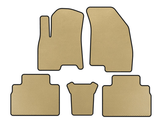 EVA Floor Mats (Beige) for Chery Tiggo 8 2017- - image 1