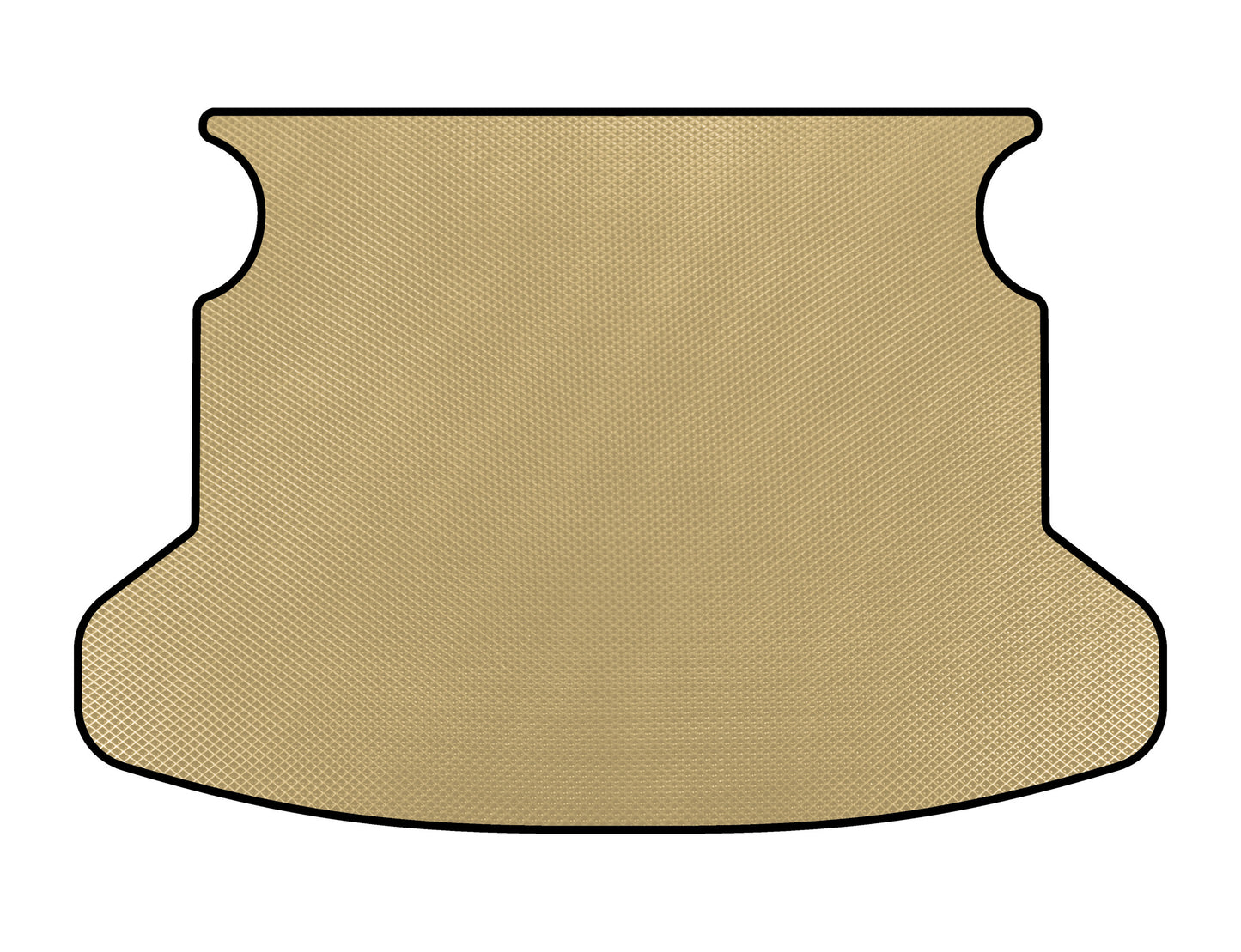 Trunk Mat EVA (SD, Beige) for Toyota Corolla 2002-2007 - image 1