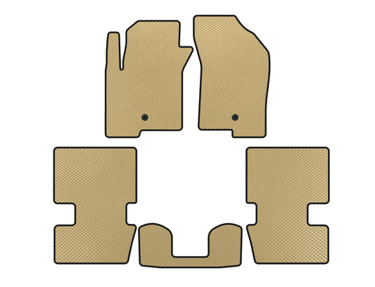 EVA Floor Mats (HB, Beige) for Dodge Caliber 2006-2011 - image 1