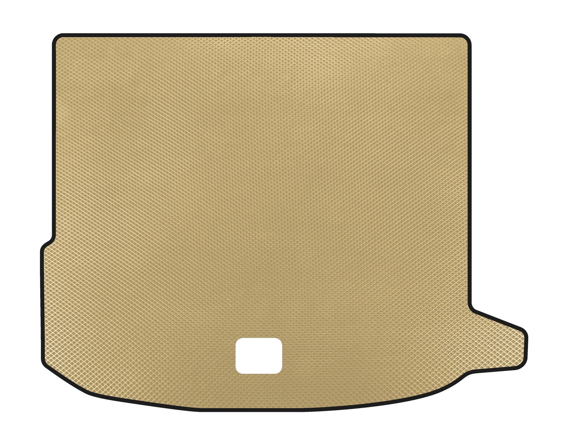 EVA Trunk Mat (2016-2019, Beige) for Mercedes GLC coupe C253 2016-2023 - image 1