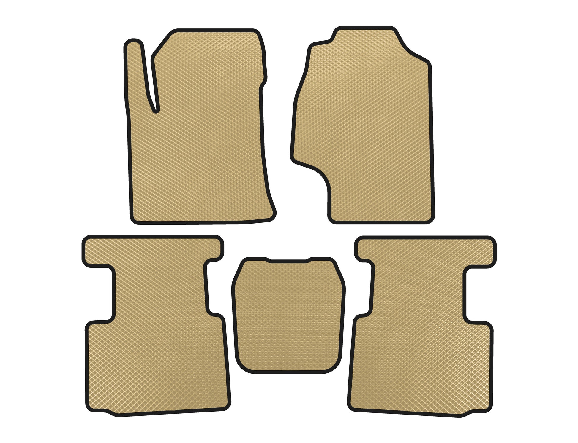 EVA Floor Mats (Beige) for GreatWall Haval H2 2014-2021 - image 1
