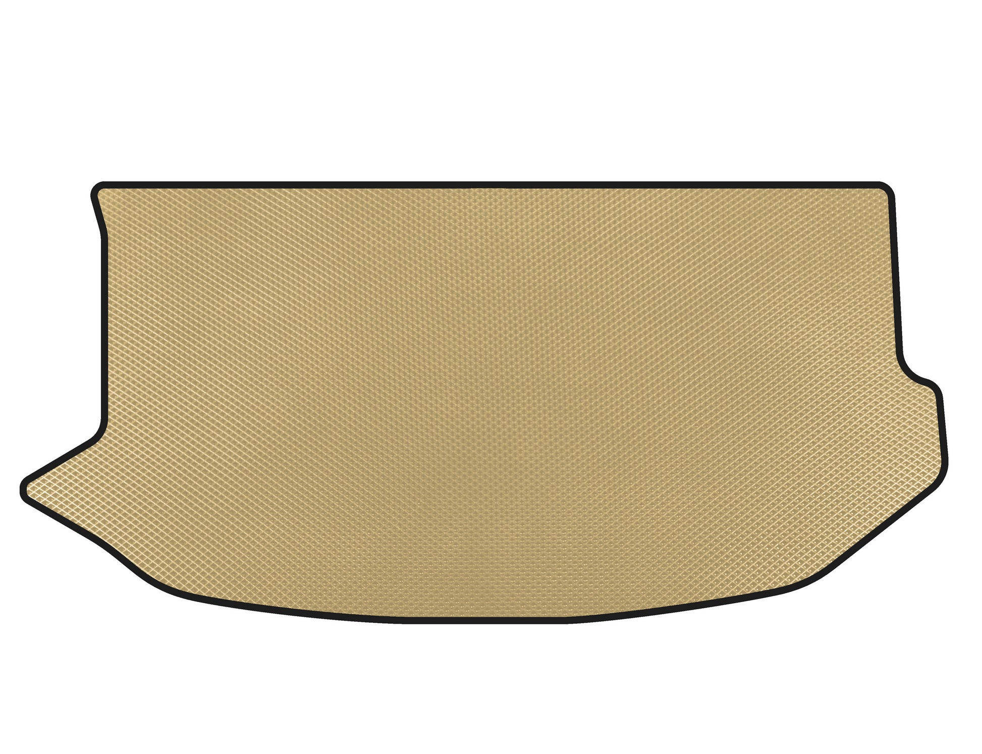 Trunk Mat EVA (2008-2011, Beige) for Kia Soul I 2008-2013 - image 1