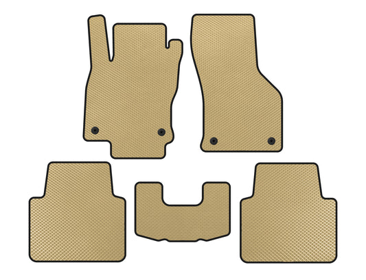 EVA Floor Mats (LB, Beige) for Volkswagen Arteon 2017-2025 - image 1
