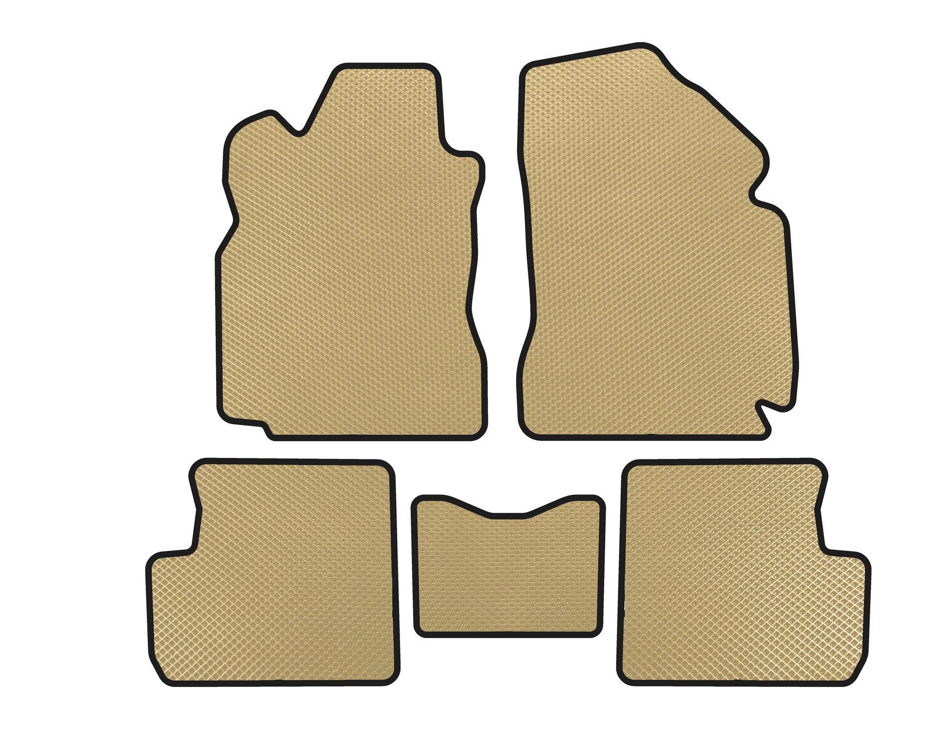 EVA Floor Mats (Beige) for GreatWall Haval M4 2012-2021 - image 1