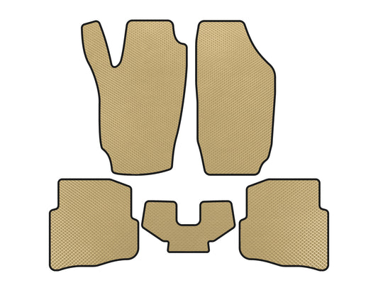 EVA Floor Mats (Beige) for Seat Ibiza 2002-2009 - image 1
