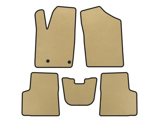EVA Floor Mats (Beige) for Peugeot Partner 1996-2008 - image 1