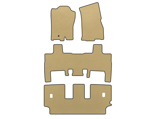 EVA Floor Mats (2007-2014, Beige) for Ford Expedition 2007-2017 - image 1